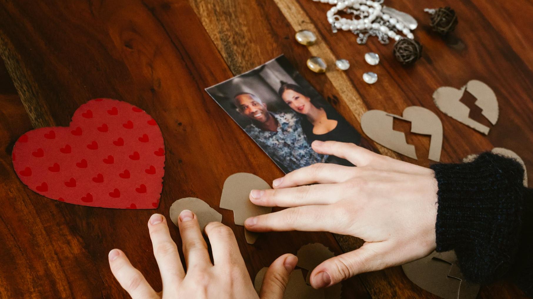 wood hands love emotions